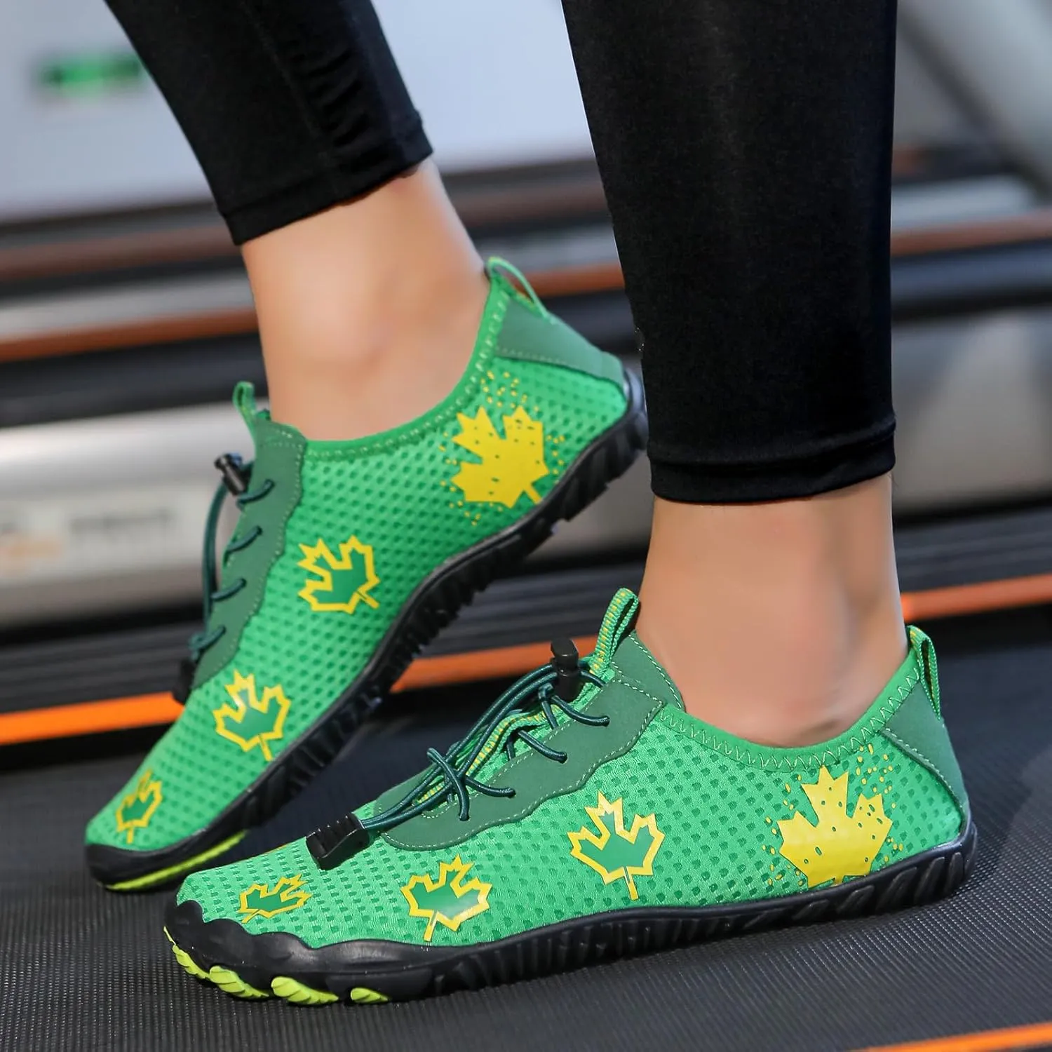 Smoneyful Barefoot Shoes for Men Women, Breathable Wide Toe Barefoot Shoes, Non-Slip Minimalist Athletic Footwear, for Walking, Running, Hiking
