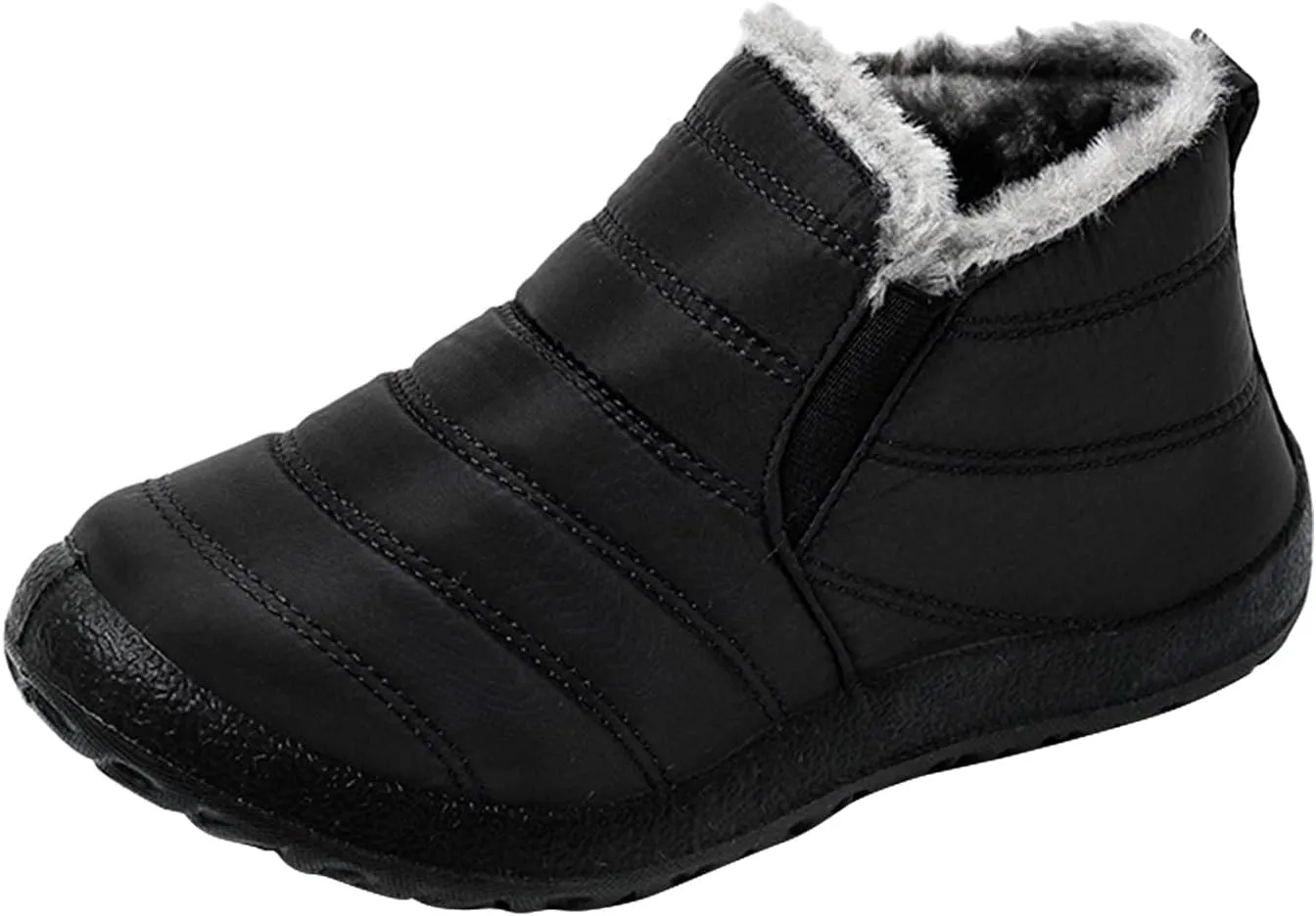 Snow Boots for Women Cute 10 Wide Womens Waterproof Snow Boots Size 6 Womens Winter Boots Slip Resistant Waterproof Work Boots for Women Botas De Invierno Para Mujer De Tacon Bajo Ortopedicas