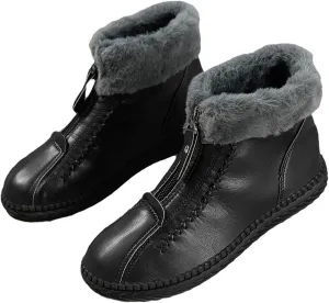 Snow Boots for Women Cute 10 Wide Womens Waterproof Snow Boots Size 6 Womens Winter Boots Slip Resistant Waterproof Work Boots for Women Botas De Invierno Para Mujer De Tacon Bajo Ortopedicas