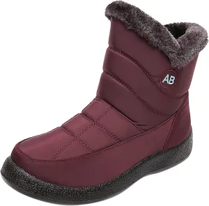 Snow Boots for Women Short Waterproof Winter Boots for Woman Women's Snow Boots Size 12 Tall Winter Boots for Women Wide Calf Botas De Vestir Para Invierno Mujeres