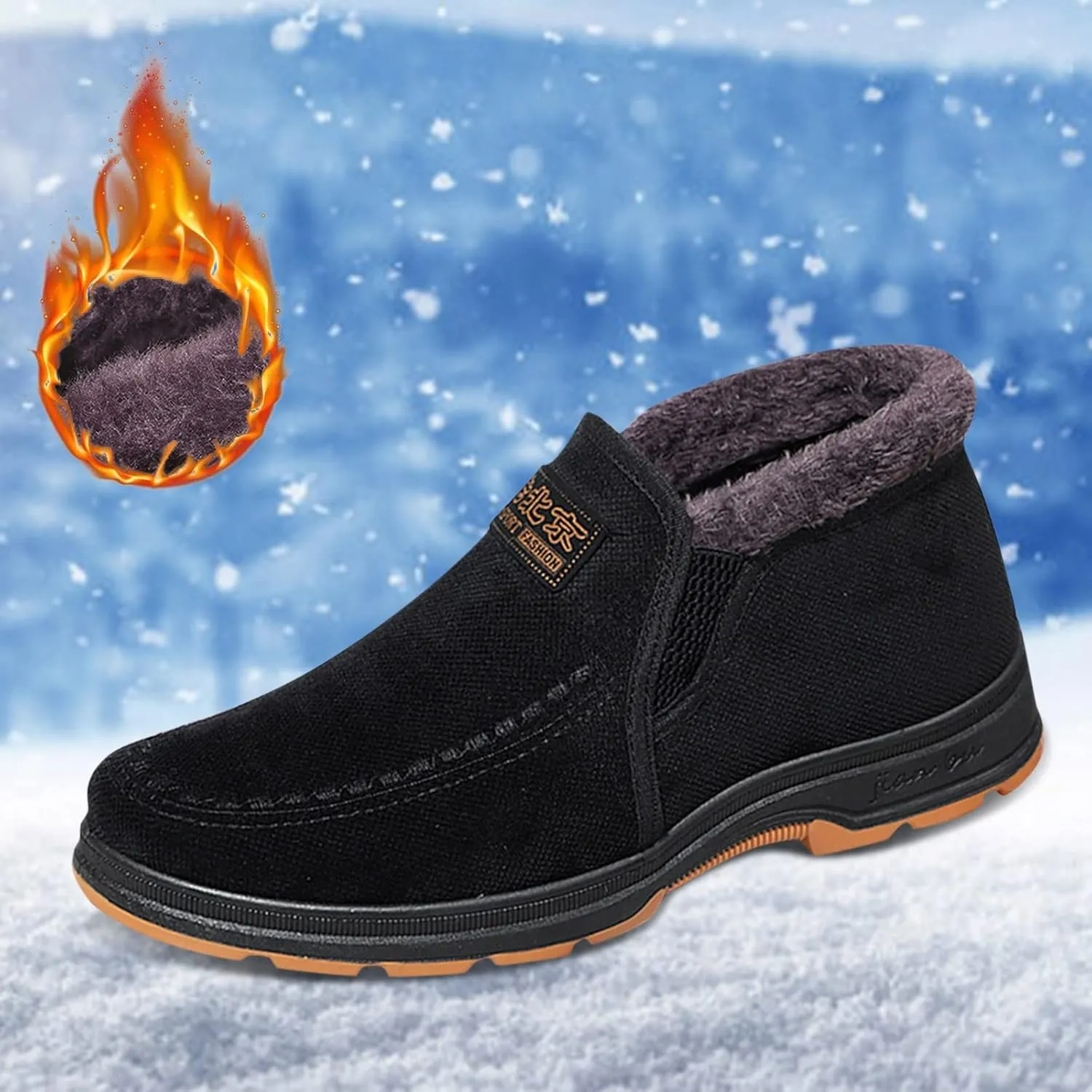 Snow Boots for Women Waterproof Wide Calf Women's Waterproof Boots Tall Woman Winter Boots Womens Snow Shoes for Snowshoeing Womens Tall Winter Boots