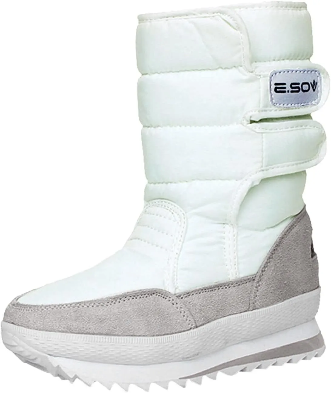 Snow Winter Boots for Women 9 1/2 Wide Zipper Up Waterproof Womens Snow Boots Wide Ladies Winter Boots Waterproof Cold Weather Women's Winter Boots Wide Width Botas De Nieve Para Mujer Elegantes