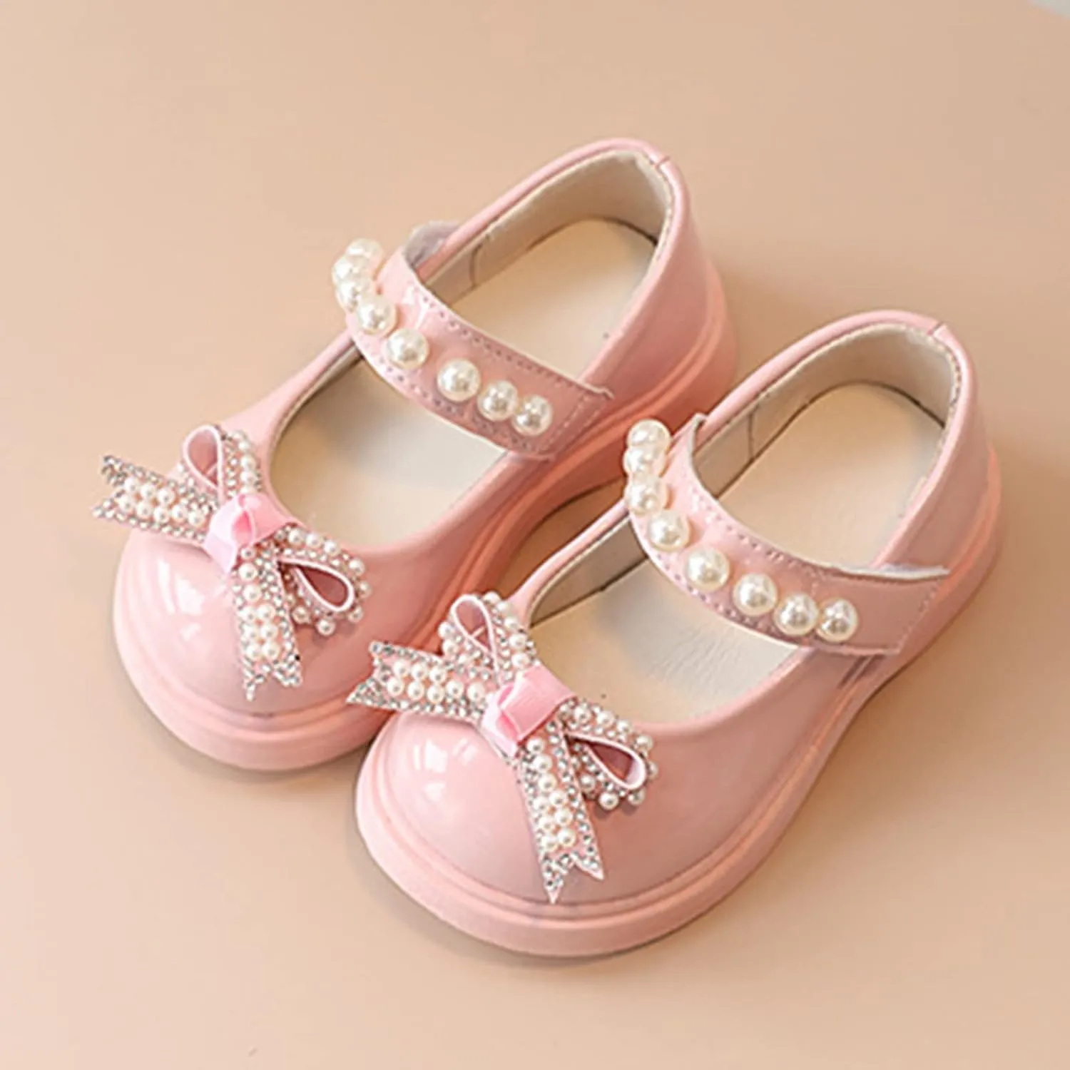 Soccer Sandals Girls Girls Sandals Children Shoes Pearl Bow Tie Hook Toddler Girl Athletic Sandals Size 10