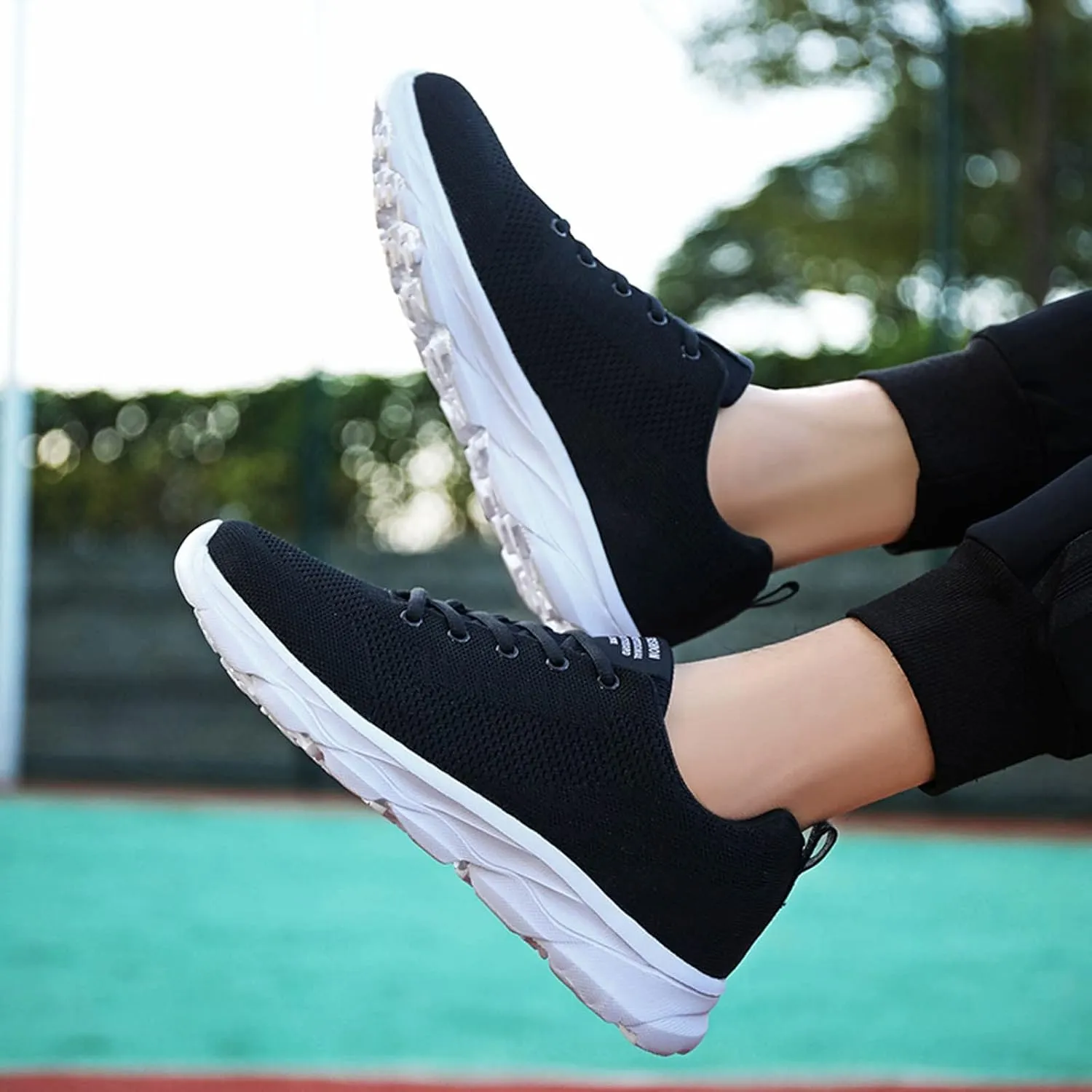 Sports Lace-up Shoes Men's Comfortable Breathable Fashion Lightweight Running Men's Sneaker Men