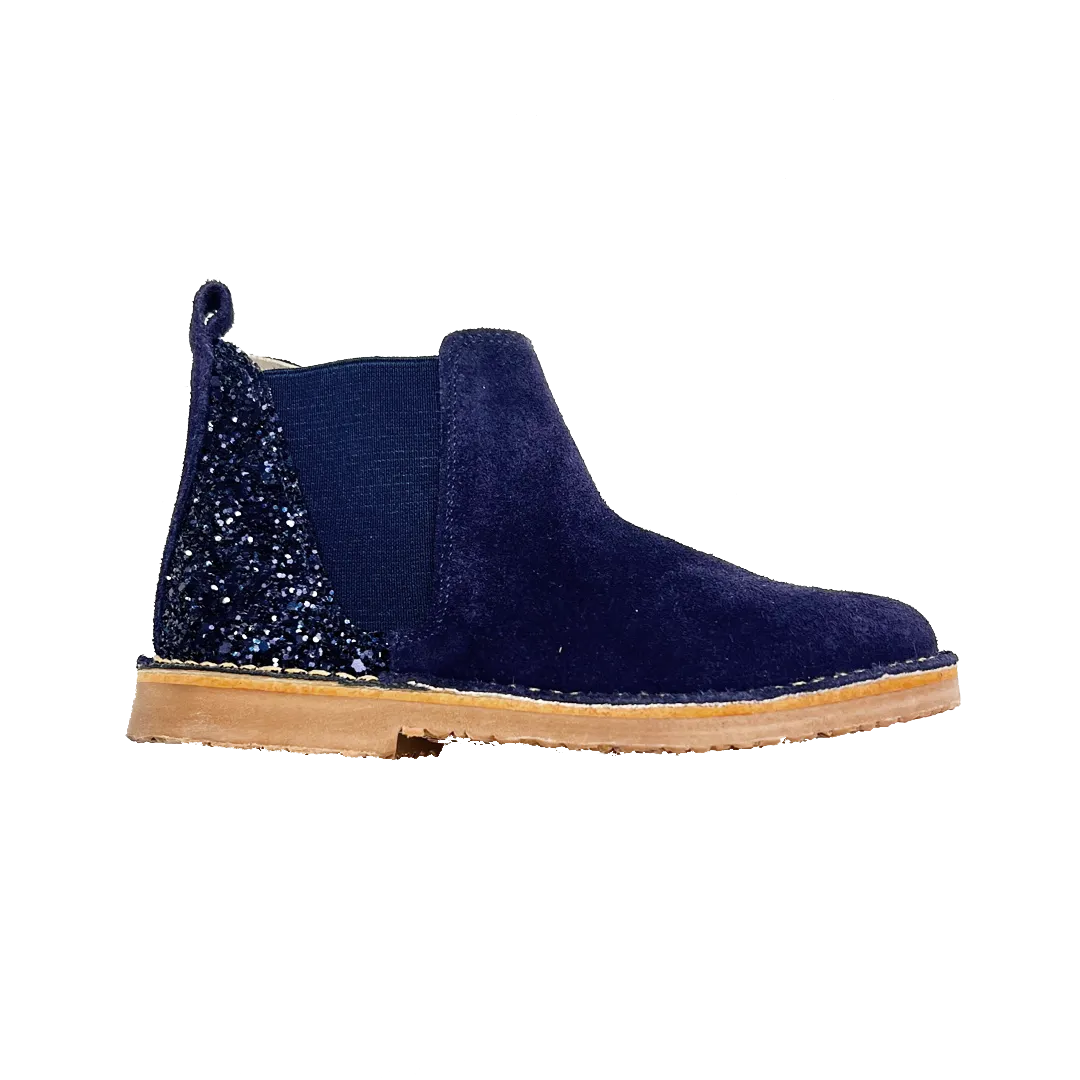 Suede Chelsea Boot - Marino
