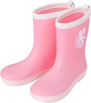 Toddler Rabbit Cartoon Rain Boots Waterproof Rubber Boots with Easy-on Handles Boys Girls Water Shoes Boys Water Shoes