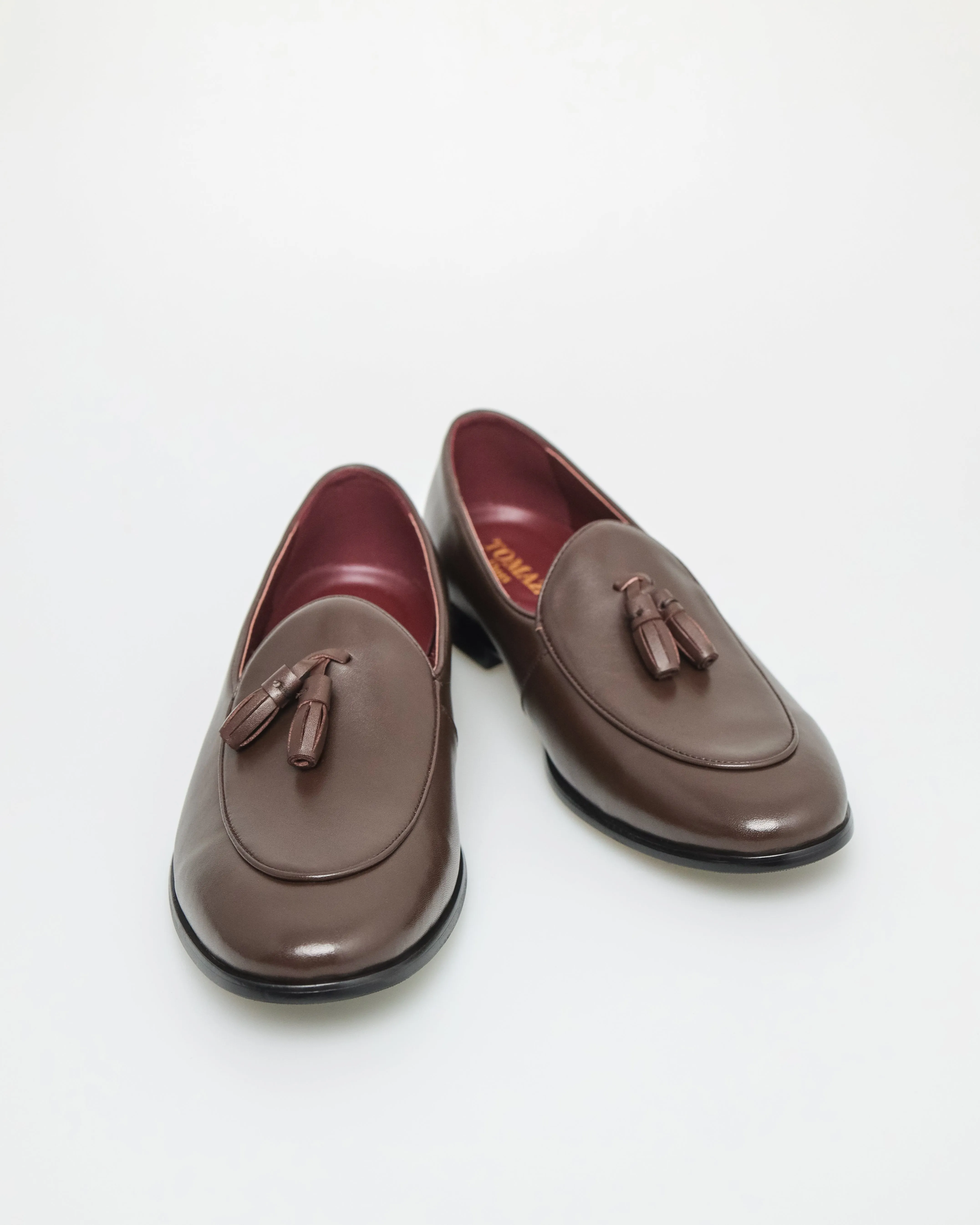 Tomaz HF074 Men's Luxe Gloss Tassle Loafers