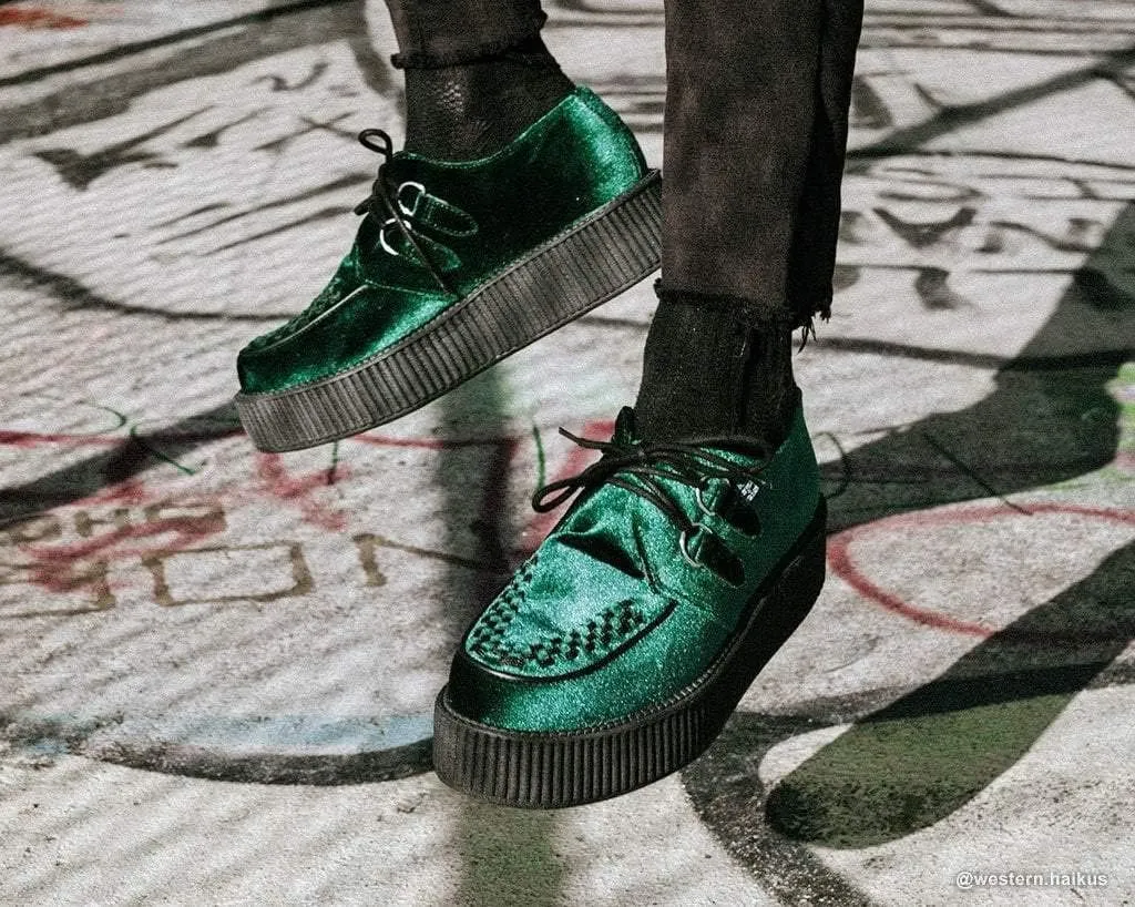 T.U.K. Shoes Velvet Viva Mondo Creeper