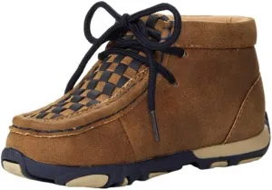 Twister Boys Oliver Style Chukka Childrens Boot, Size 3, Brown