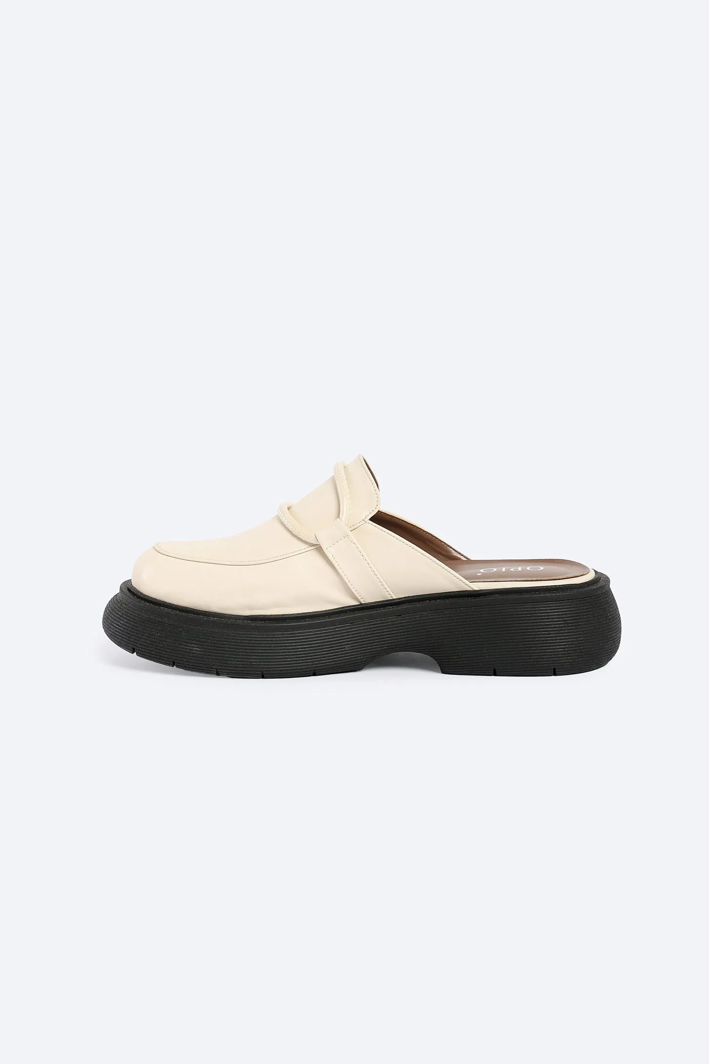 Urban Chunky Clogs - Beige