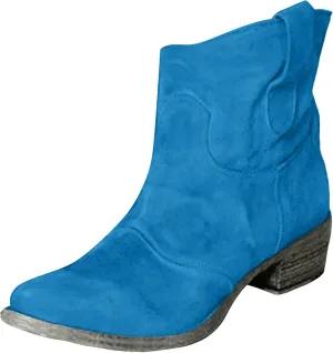 Vintage Mid Calf Boots Vintage Ankle Boots for Women Autumn Winter Low Heel Suede Plus Size Women'S Boots Retro Short Boots