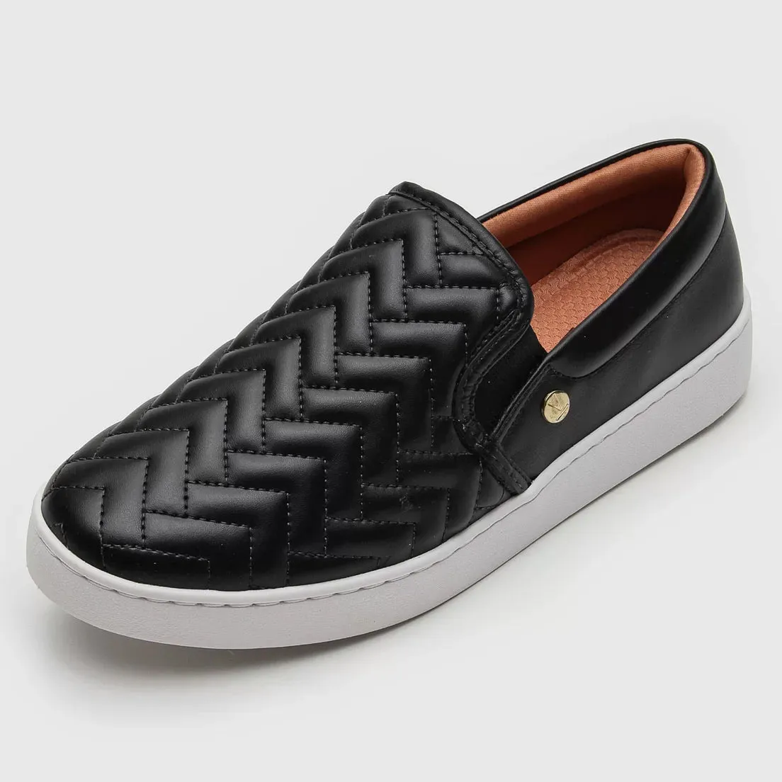 Vizzano 1214-1010 Slip-on Sneaker in Black Napa