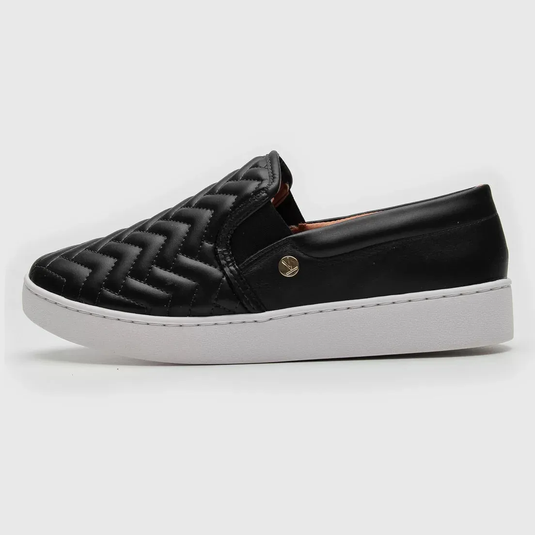 Vizzano 1214-1010 Slip-on Sneaker in Black Napa