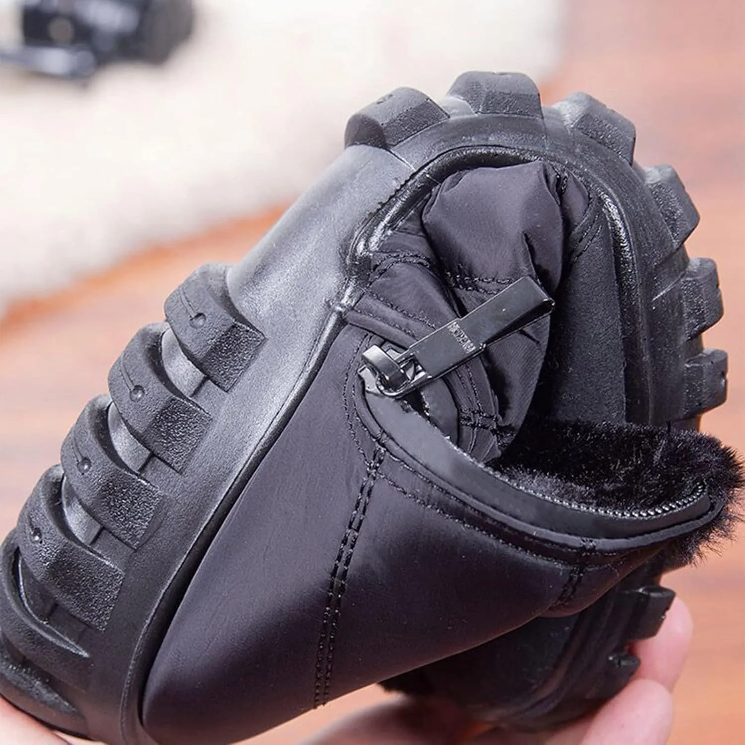 Waterproof Snow Boots for Women Cute Women's Tall Snow Boots Waterproof Short Platform Winter Boots for Woman Womens Non Slip Insulated Snow Boots Boots for Women Winter Tall