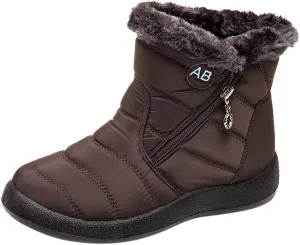 Waterproof Snow Boots for Women Knee High Winter Boots for Women Waterproof Snow Size 12 Womens Boots for Snow Winter White Boots for Women Heel Winter Boot for Women Wide