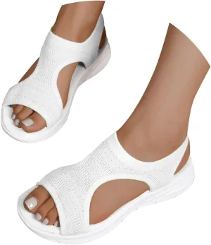 Wedge Sandals for Women Dressy Summer Comfortable Walking Casual Platform Beach Shoes 2025 Vacation Travel
