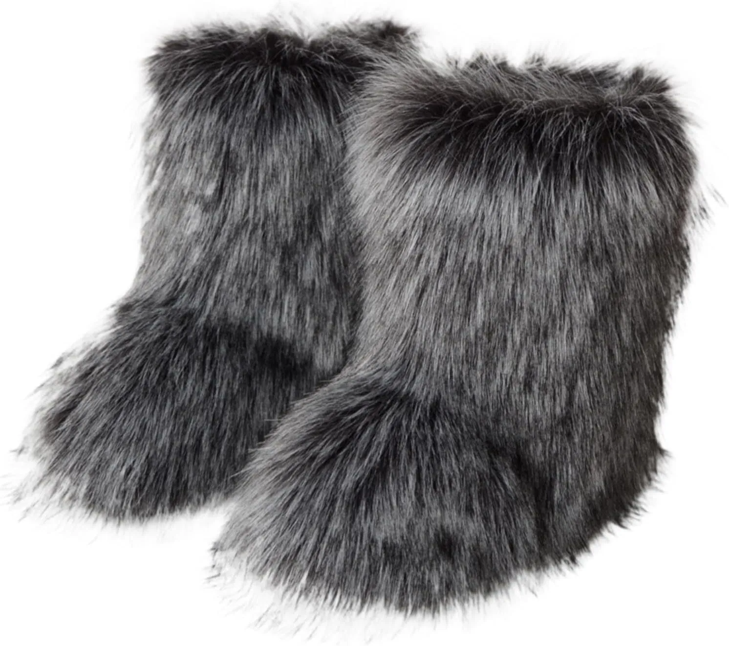 Winter Boots for Women 2023 Trendy Black Womens Winter Boots Black Cute Women's Memory Foam Winter Fur Lined Snow Booties Shoes Boots for Winter Fashion for Women Botas Para Frio De Mujer Talla 4