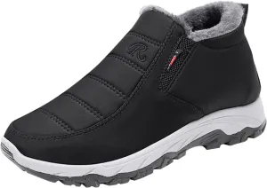 Winter Boots for Women Waterproof Snow Insulated Lightweight Women Snow Boots Calf High Winter Ankle Booties for Women Women Rubber Boots for Outdoor Ankle 6 .5 Tall Winter Boots for Women with Heel