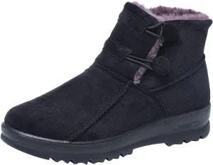 Winter Boots for Women Waterproof Snow Size 11 Winter Long Boots for Women Waterproof Snow Womens Zippered Waterproof Winter Boots Outdoor Boots Women Snow Shoes for Women Slip on