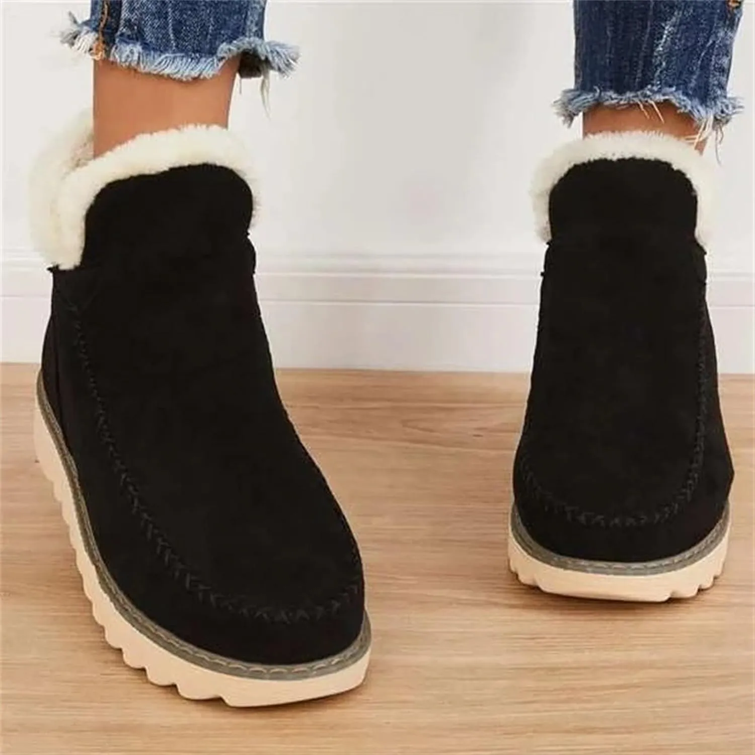 Winter Combat Boots for Women Waterproof Snow Non Slip Non Slip Winter Boots Wide Women Winter Boots Size 9 Warm Winter Boots for Women Waterproof Botas De Invierno Tacon Alto Para Mujer Elegantes