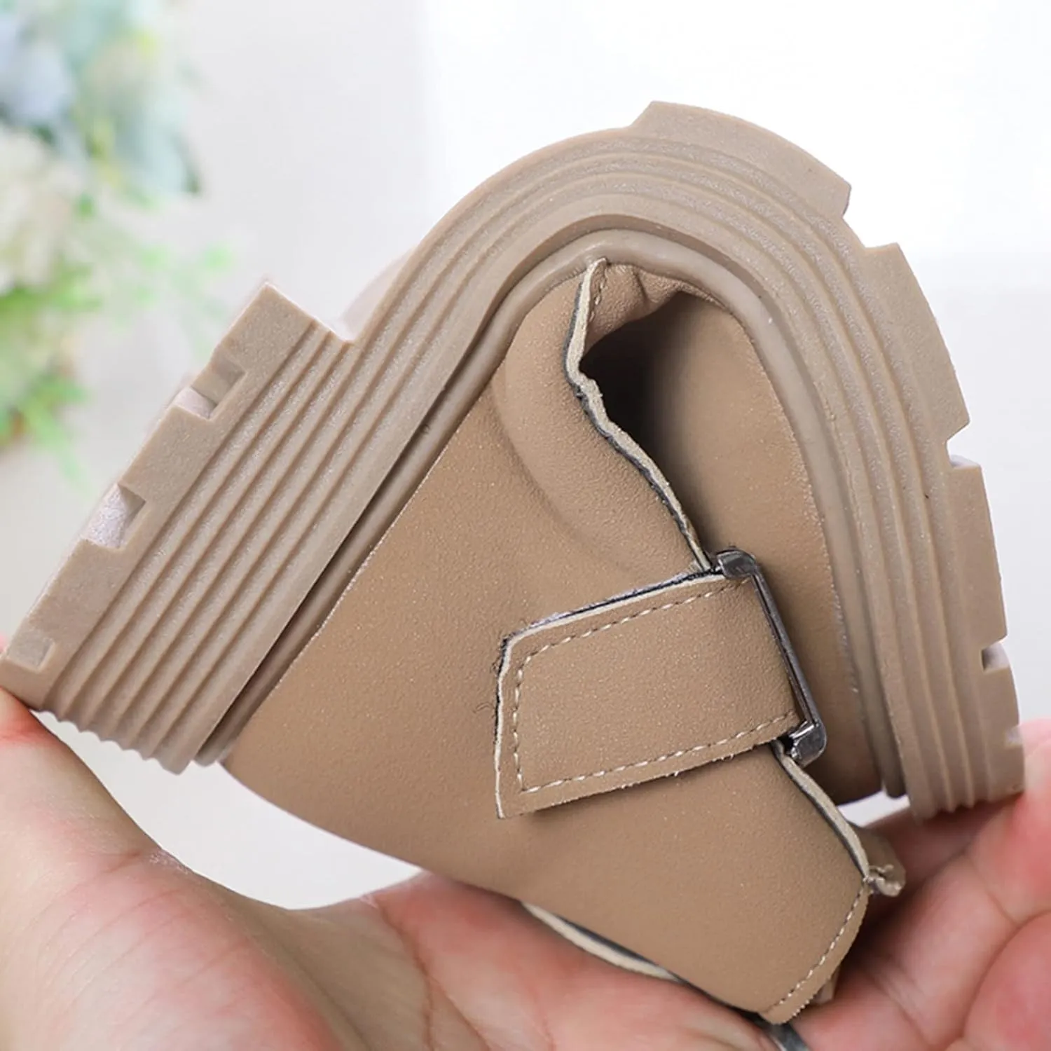 Winter Girls Scrub Boots Shoes Waterproof Leather Short Boots Non Slip Breathable Nude Boots Cute Winter Boots
