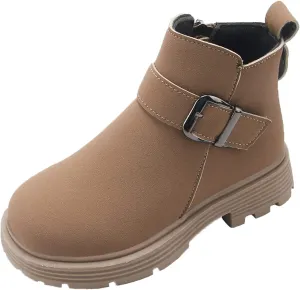 Winter Girls Scrub Boots Shoes Waterproof Leather Short Boots Non Slip Breathable Nude Boots Cute Winter Boots