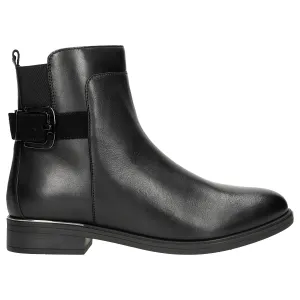 Wojas Black Leather Insulated Ankle Boots | 5505971