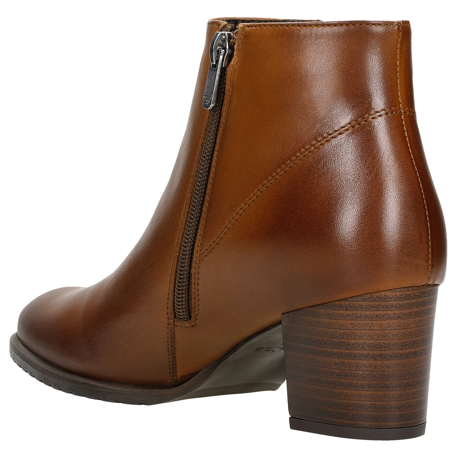 Wojas Brown Insulated Leather Ankle Boots | 5506552