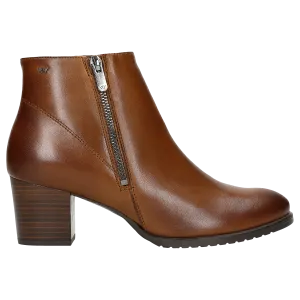 Wojas Brown Insulated Leather Ankle Boots | 5506552
