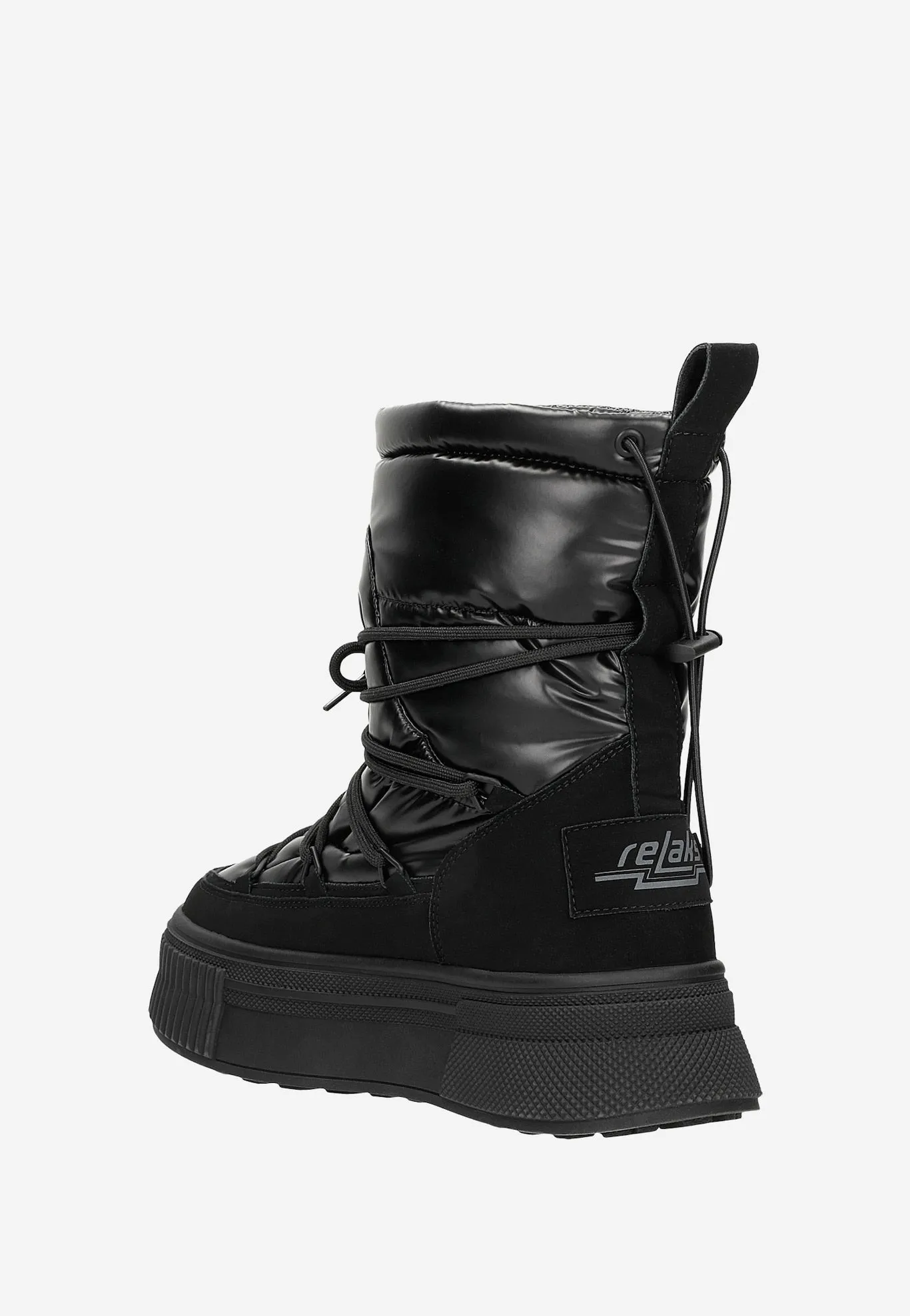 Wojas RELAKS Women's Black Insulated Snow Boots | R5512411