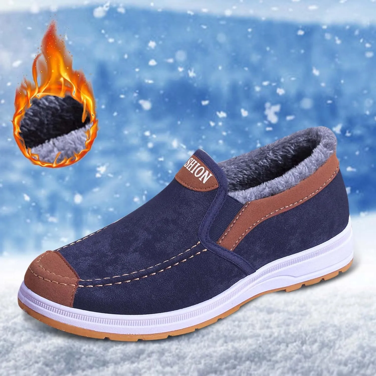 Women Snow Boots Winter Shoes Wide Calf Womens Winter Boots Waterproof Insulated Ankle White Winter Boots Size 12 Women's Womens Waterproof Comfortable Walking Boots for Europe Botas De Invierno