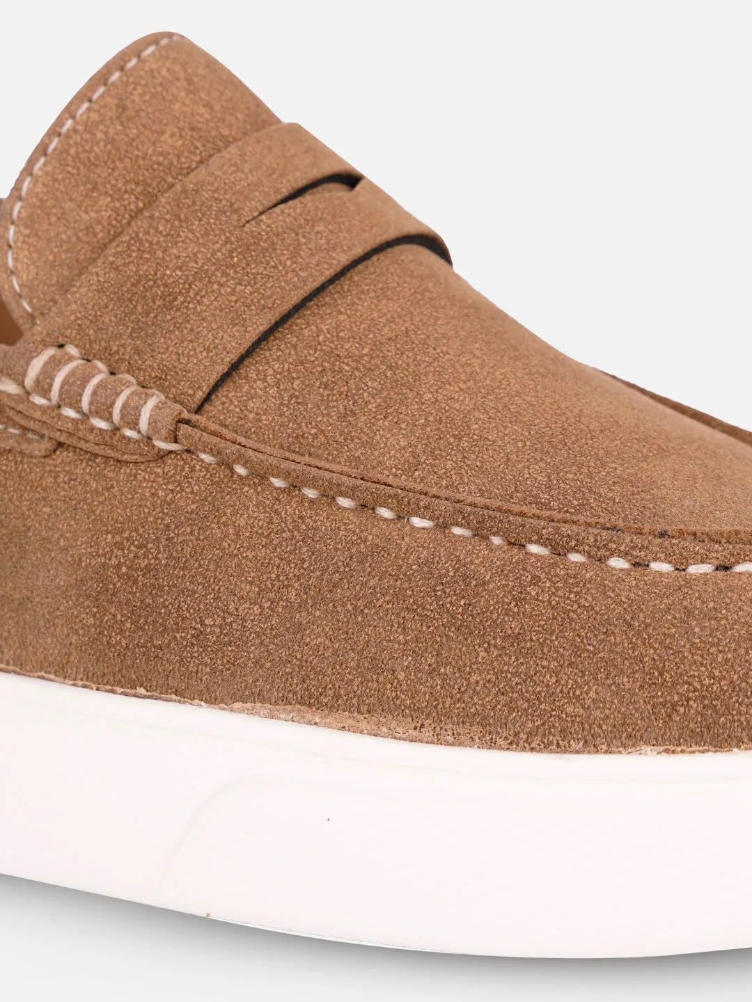Women's Beige Casual Slip On (IU1017)