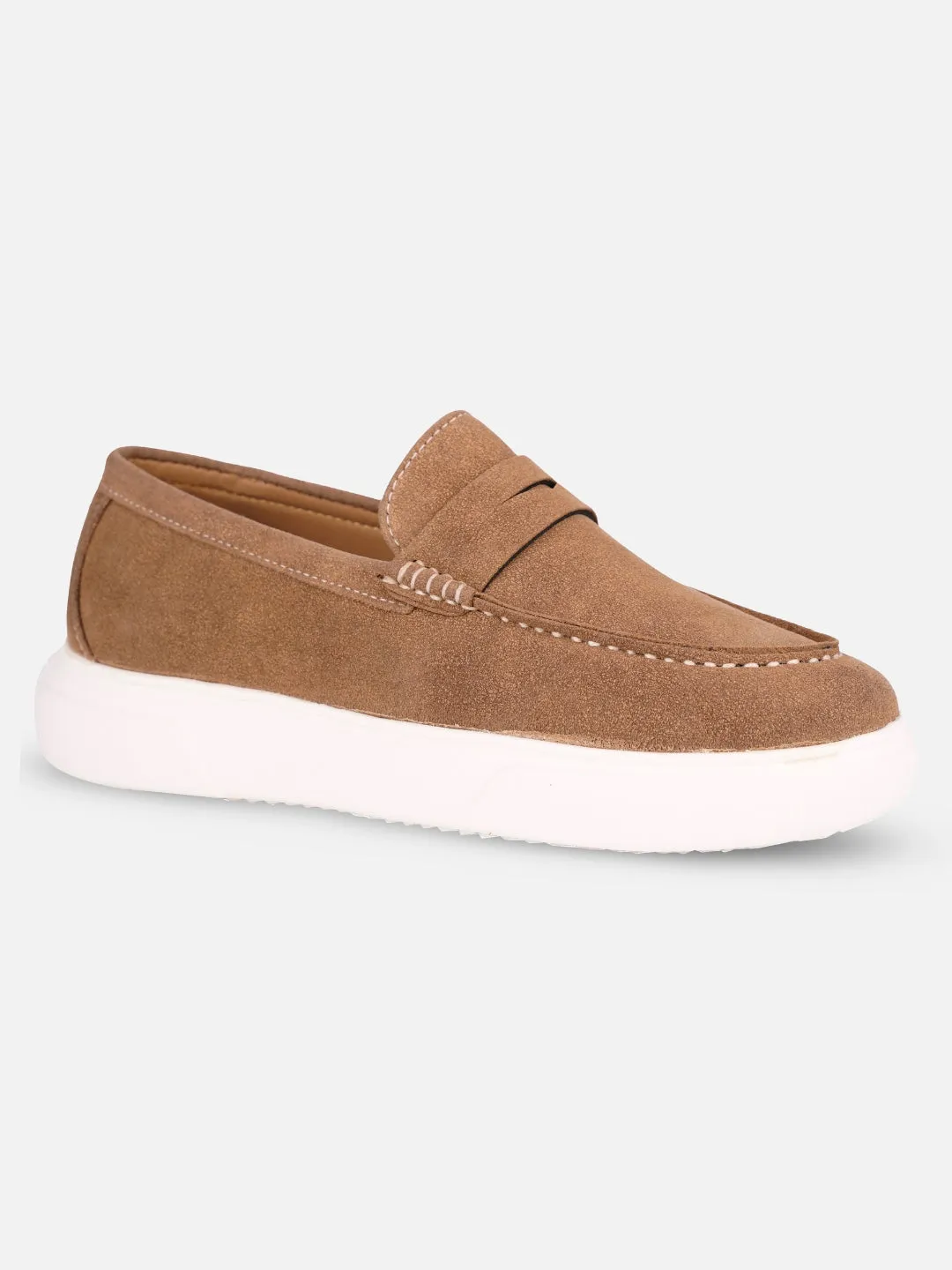 Women's Beige Casual Slip On (IU1017)