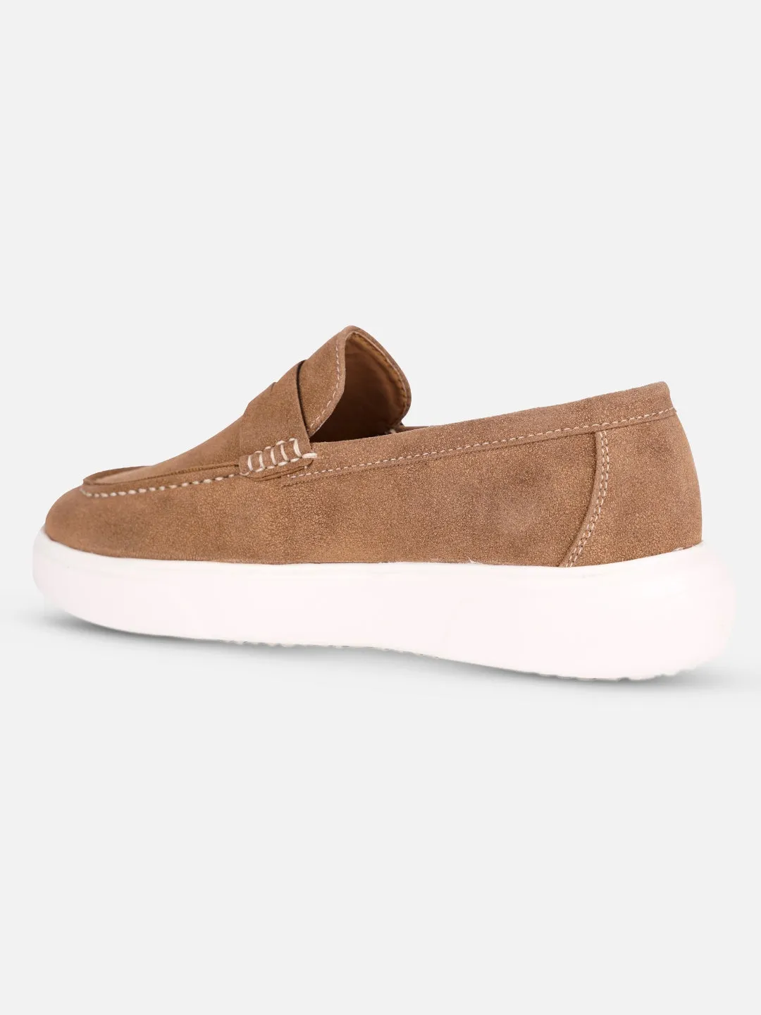 Women's Beige Casual Slip On (IU1017)