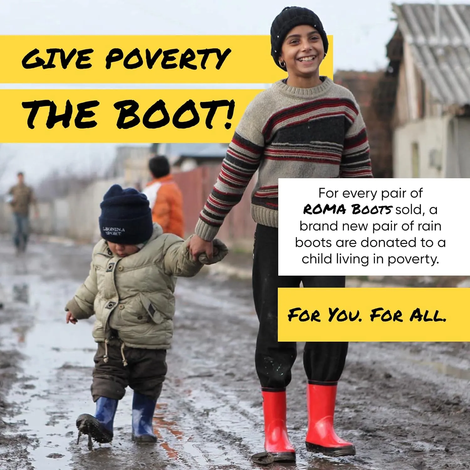 Women's Rain Boots Ankle by Roma Boots, Versatile Vegan Rubber Rain Shoes, Comfortable Rain Boot, Waterproof Rain Shoes with Quick Dry Super Soft Lining - US Sizes.