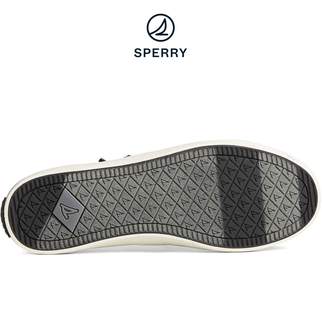 Women's SeaCycled™ Crest Vibe Baja Sneakers - Black (STS88906)