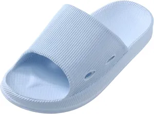 Womens Slides Quick Drying Shower Slippers with Open Toe Versatile Sandals Vacation Sandals for Women