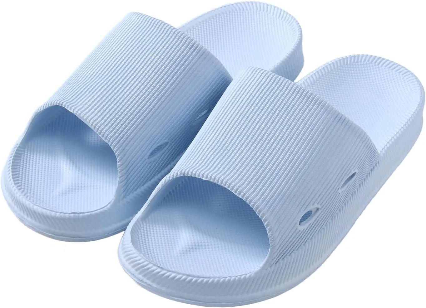 Womens Slides Quick Drying Shower Slippers with Open Toe Versatile Sandals Vacation Sandals for Women