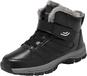 Womens Snow Boots Waterproof Insulated 10.5 Wide Womens Winter Snow Boots Slip on Womens Boots for Snow Winter Boots for Women High Heels Womens Socks Thermal Hiking Winter Boot Warm