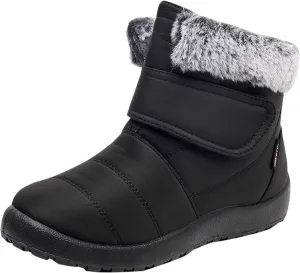 Women's Snow Boots Waterproof Zipper Women Snow Boots Slip on Womens Winter Boots Size 10.5 Wide Snow Boots for Snowshoeing Botas De Invierno Para Mujer Pie Ancho