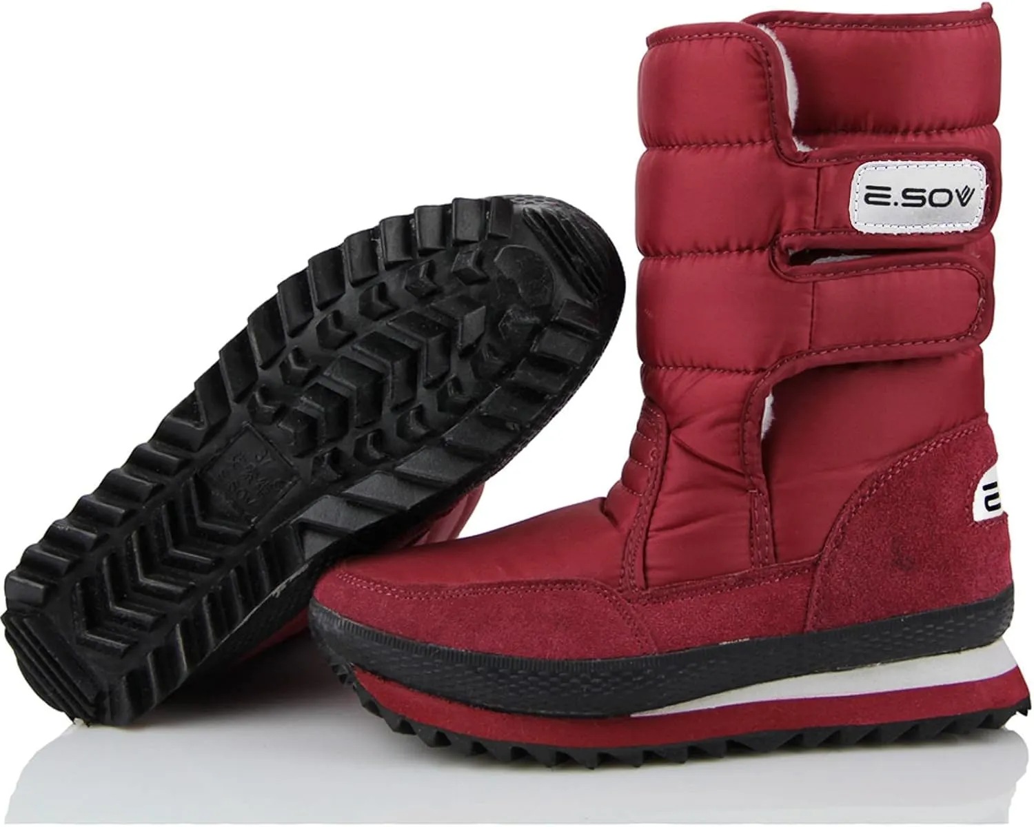 Women's Snow Boots Wide Width 9.5 Women's Snow Boots Ankle Short Fur Boots Womens Insulated Snow Boots Size 9 Outdoor Boots Women Brown Botas De Invierno Para Mujer Negras Largas