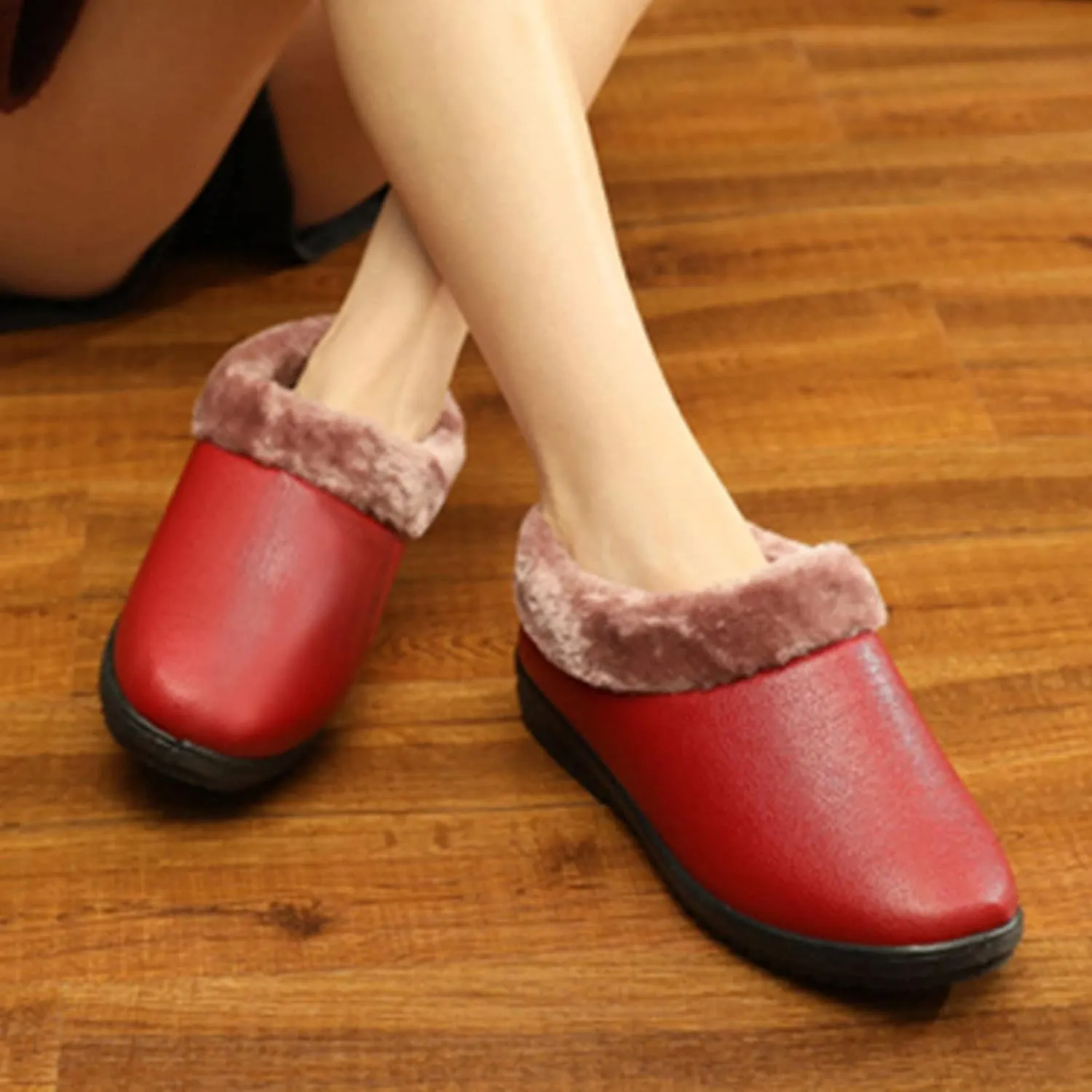 Women's Wide Width Go Snow Boots Womens Winter Boots Wide Calf Womens Wide Snow Boots Waterproof Slip on Snow Boots for Women Cute Tall Winter Boots for Women with Heel